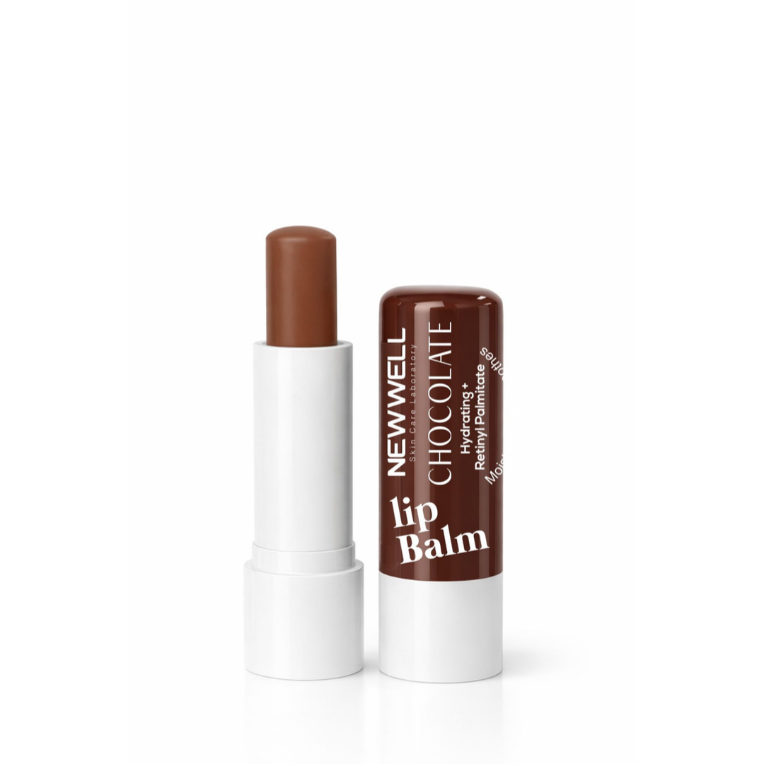 New Well Chocolate Hydrating Lip Balm – Çikolata Aromalı Nemlendirici Dudak Bakım Kremi 4 gr