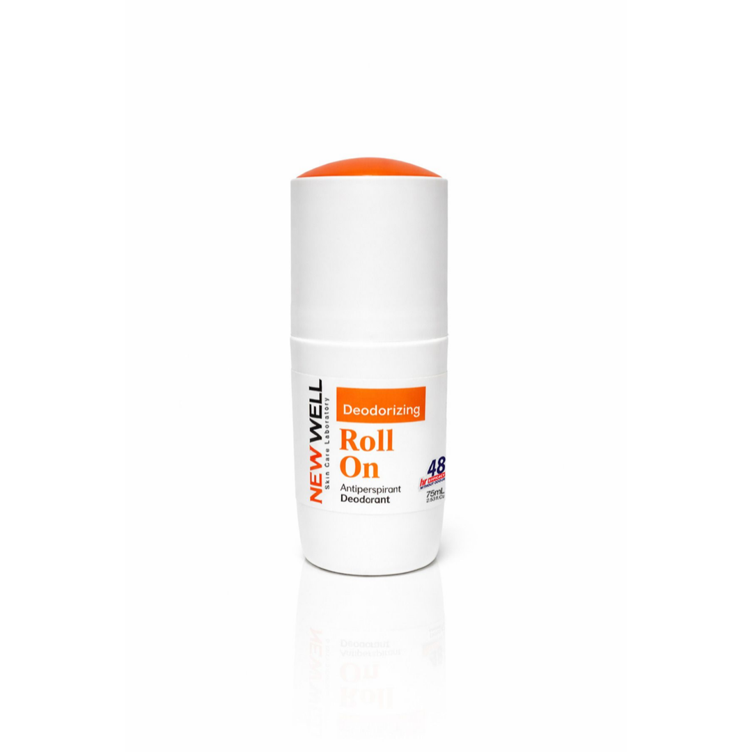 New Well Deodorizing Roll On Terleme Önleyici Koltuk Altı Roll On (Turuncu) 75 ML