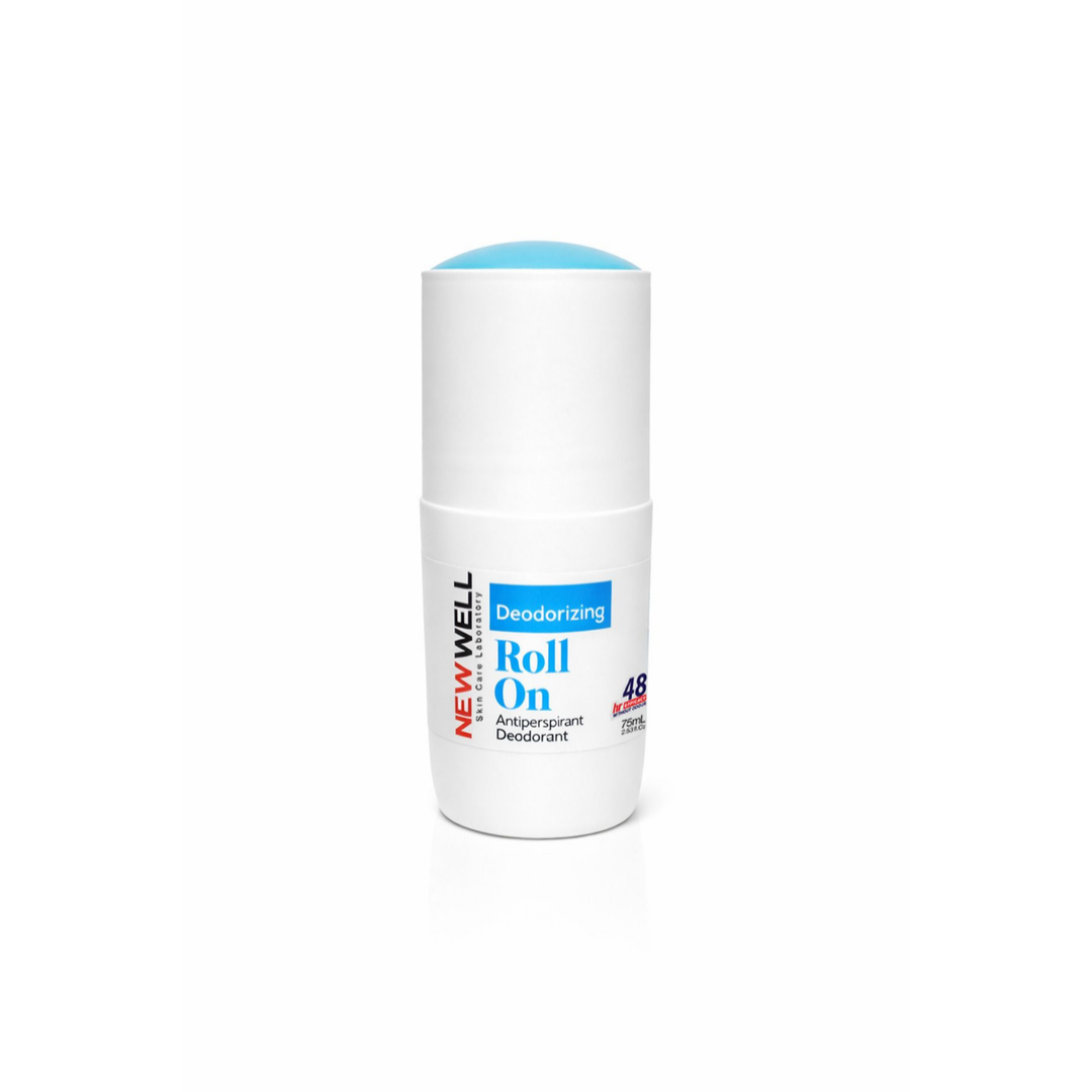 New Well Deodorizing Roll On Terleme Önleyici Koltuk Altı Roll On (Mavi) 75 ML