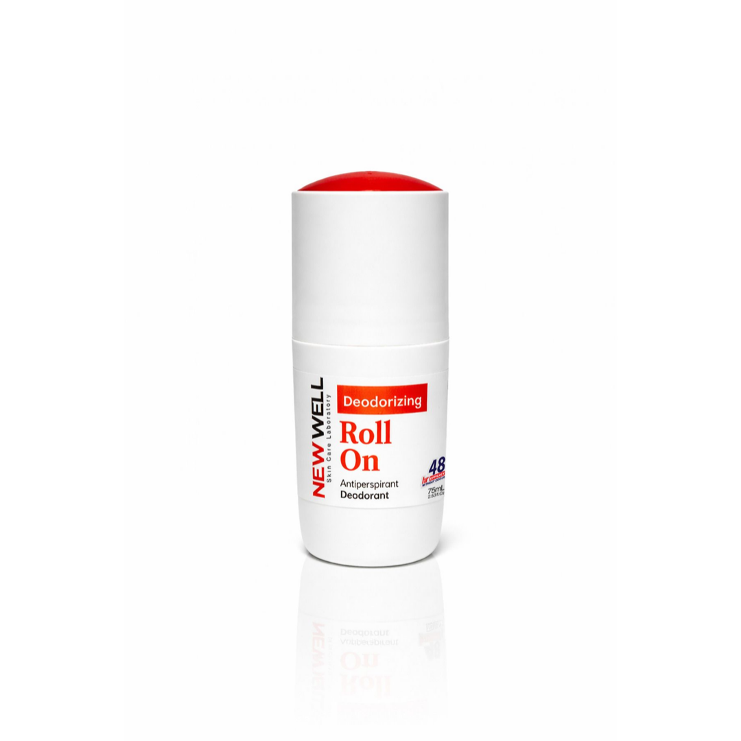 New Well Deodorizing Roll On Terleme Önleyici Koltuk Altı Roll On (Kırmızı) 75 ML