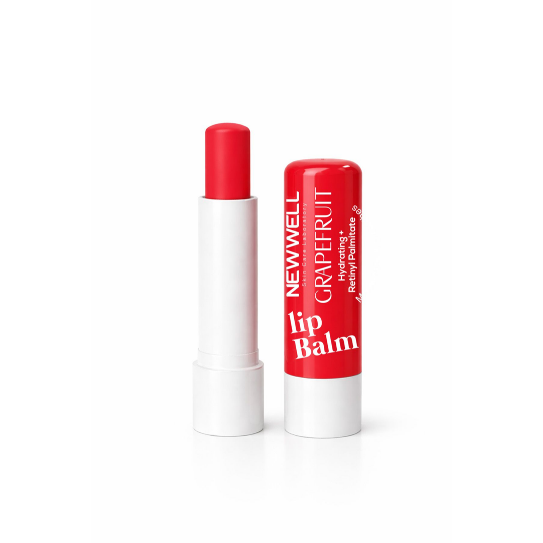 New Well Grapefruit Hydrating Lip Balm – Greyfurt Aromalı Nemlendirici Dudak Bakım Kremi 4 gr