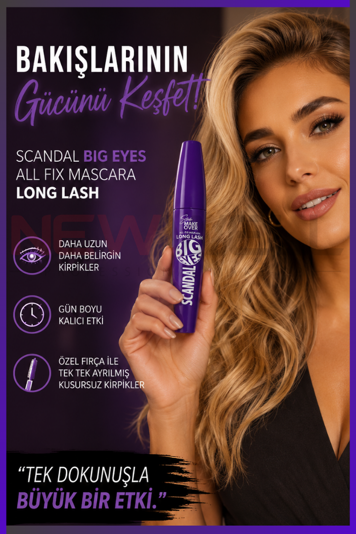 New Well Makeover Long Lash Scandal Mascara