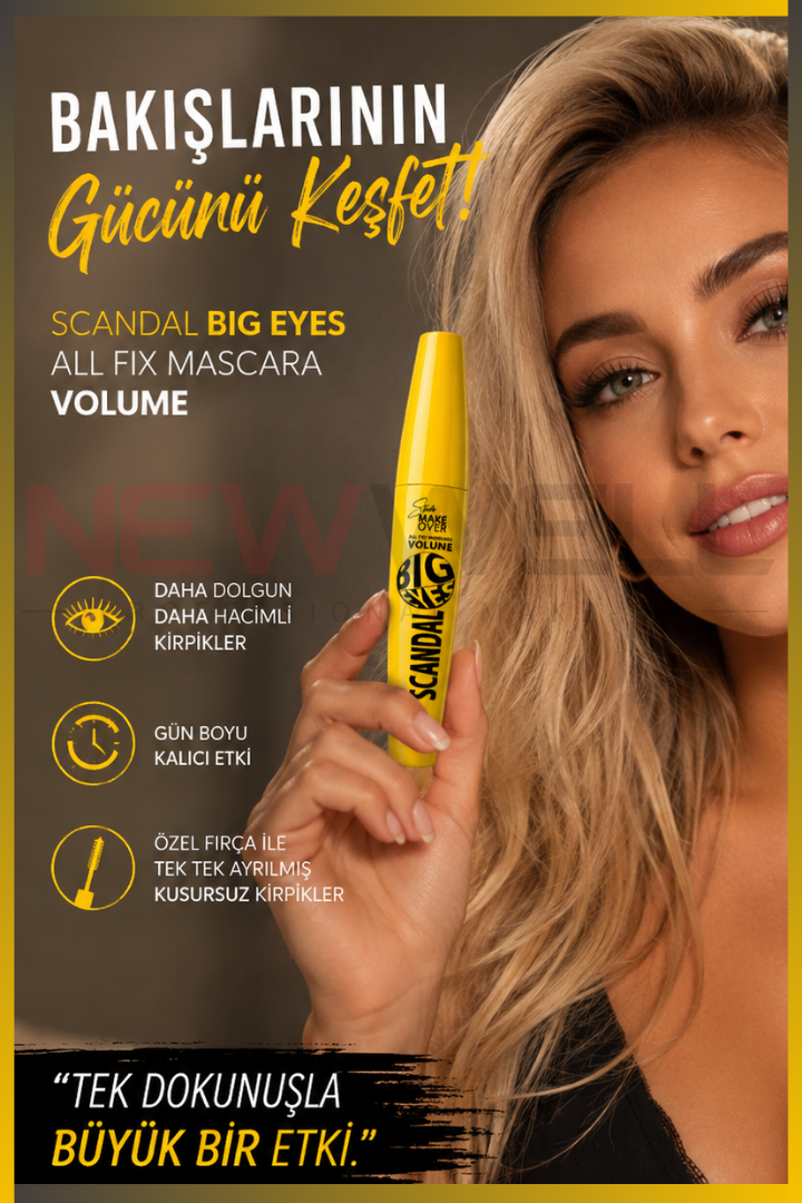 New Well Makeover Volume Scandal Mascara