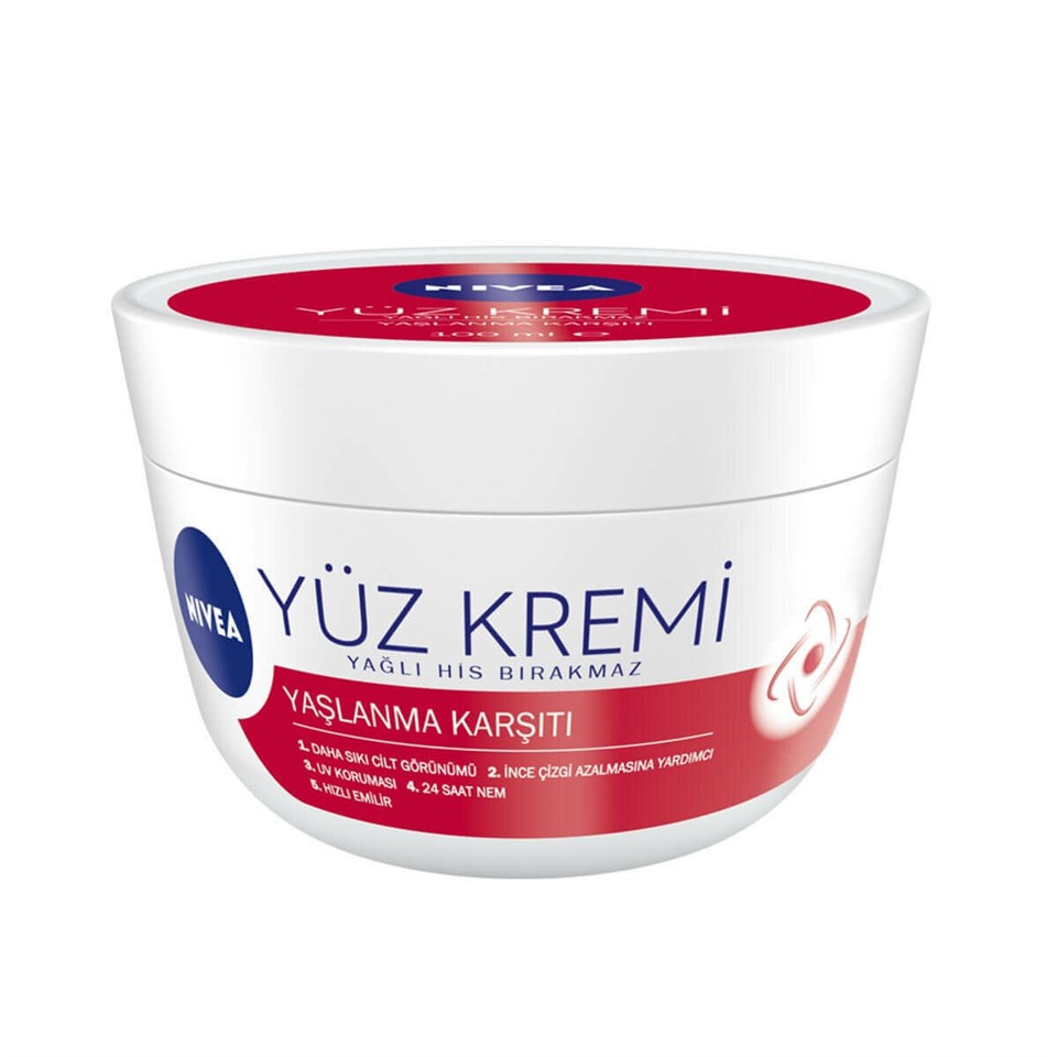 Nivea 5in1 Yüz Kremi Yaşlanma Karşıtı 100 ml