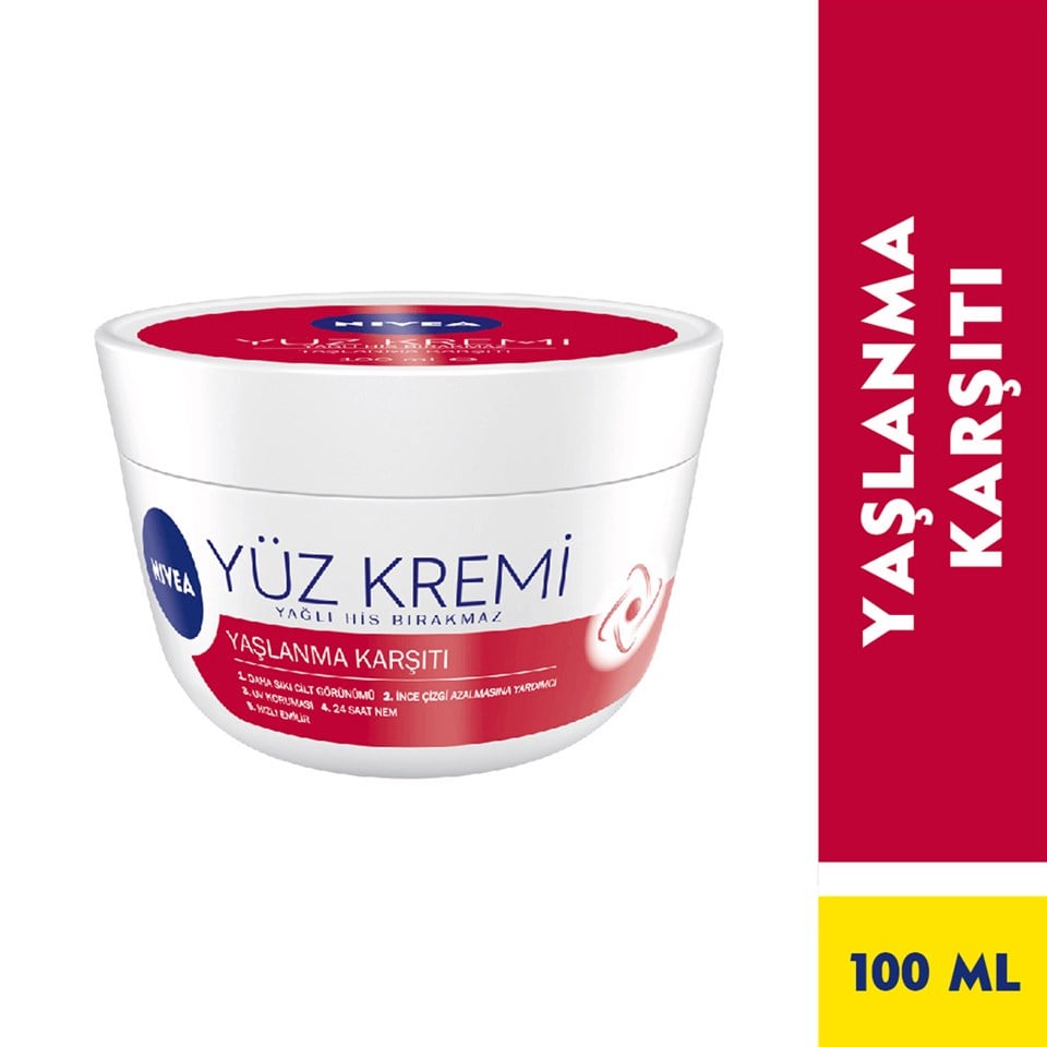 Nivea 5in1 Yüz Kremi Yaşlanma Karşıtı 100 ml