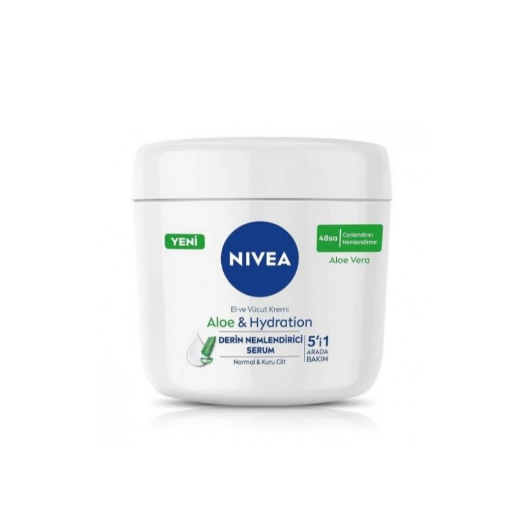 Nivea Aloe Vera 5'i 1 Arada El Ve Vücut Kremi 400ml
