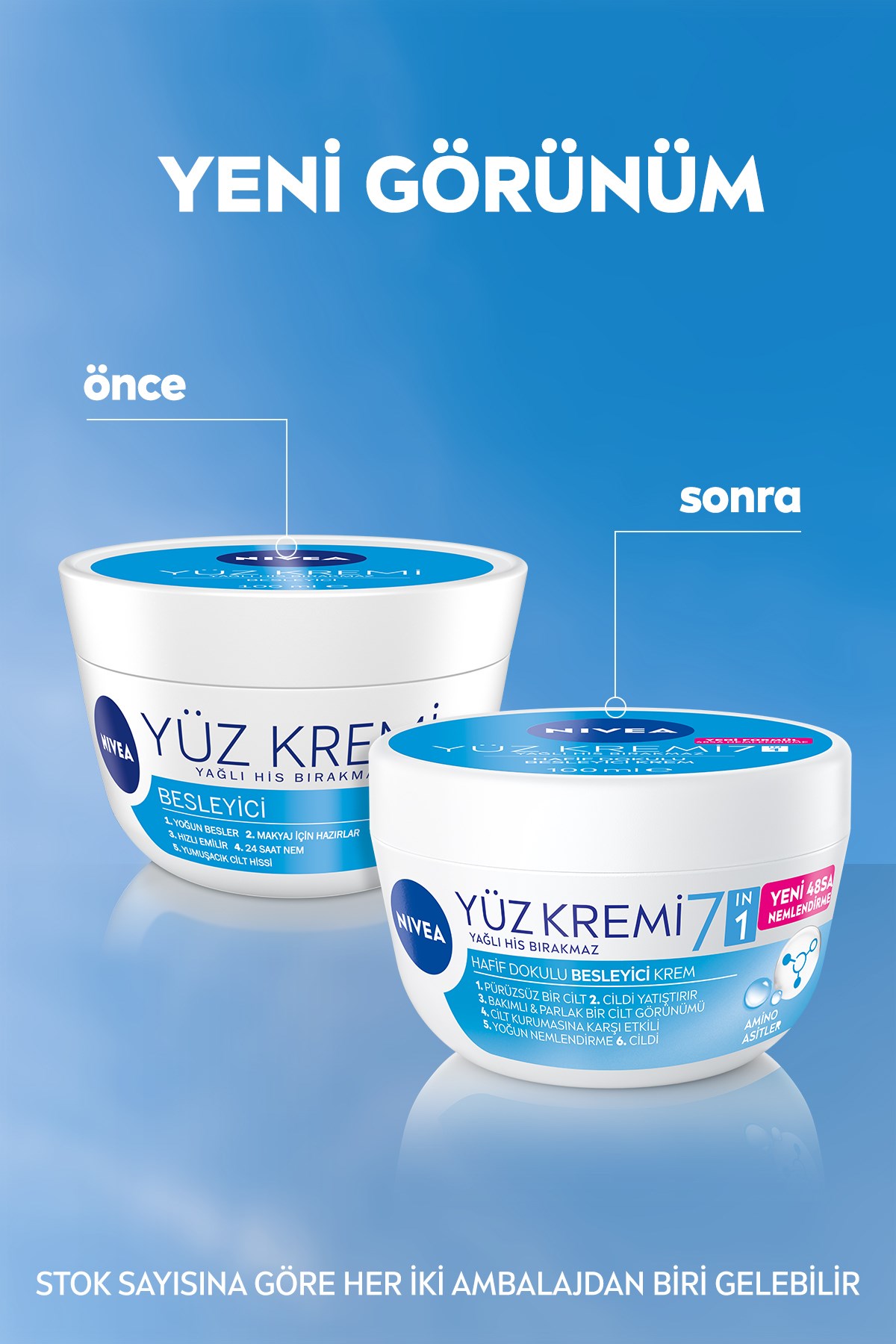 NIVEA Besleyici Yüz Kremi 100 M