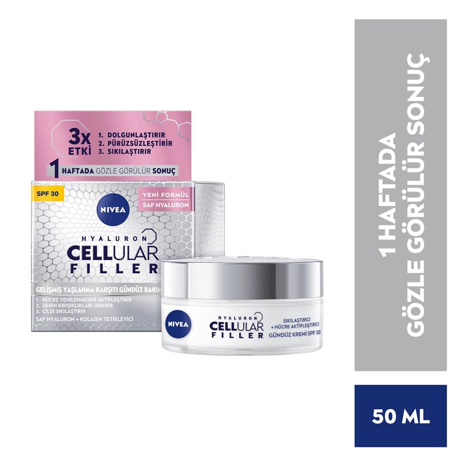 Nivea Cellular Filler Gündüz Kremi SPF30 50 ml
