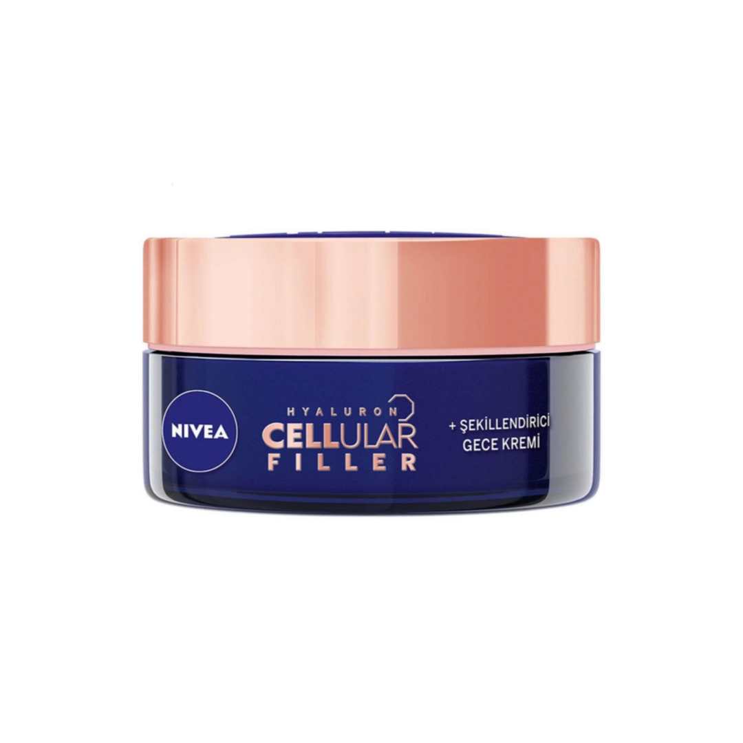 Nivea Hyaluron Cellular Filler Şekillendirici Yaşlanma Karşıtı Gece Kremi 50 ml