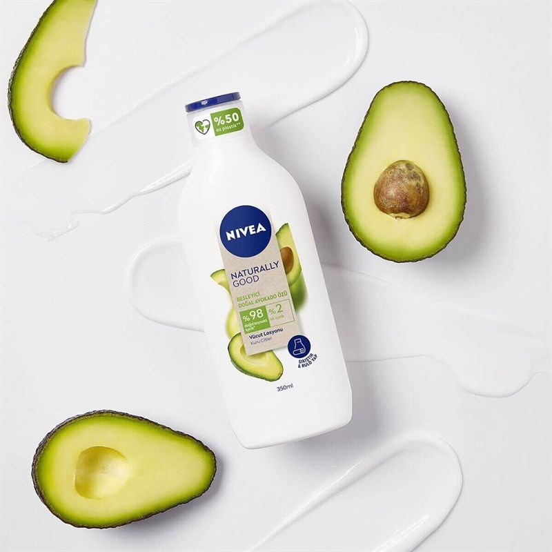 Nivea Naturally Good Vücut Losyonu Avokado 350 ml