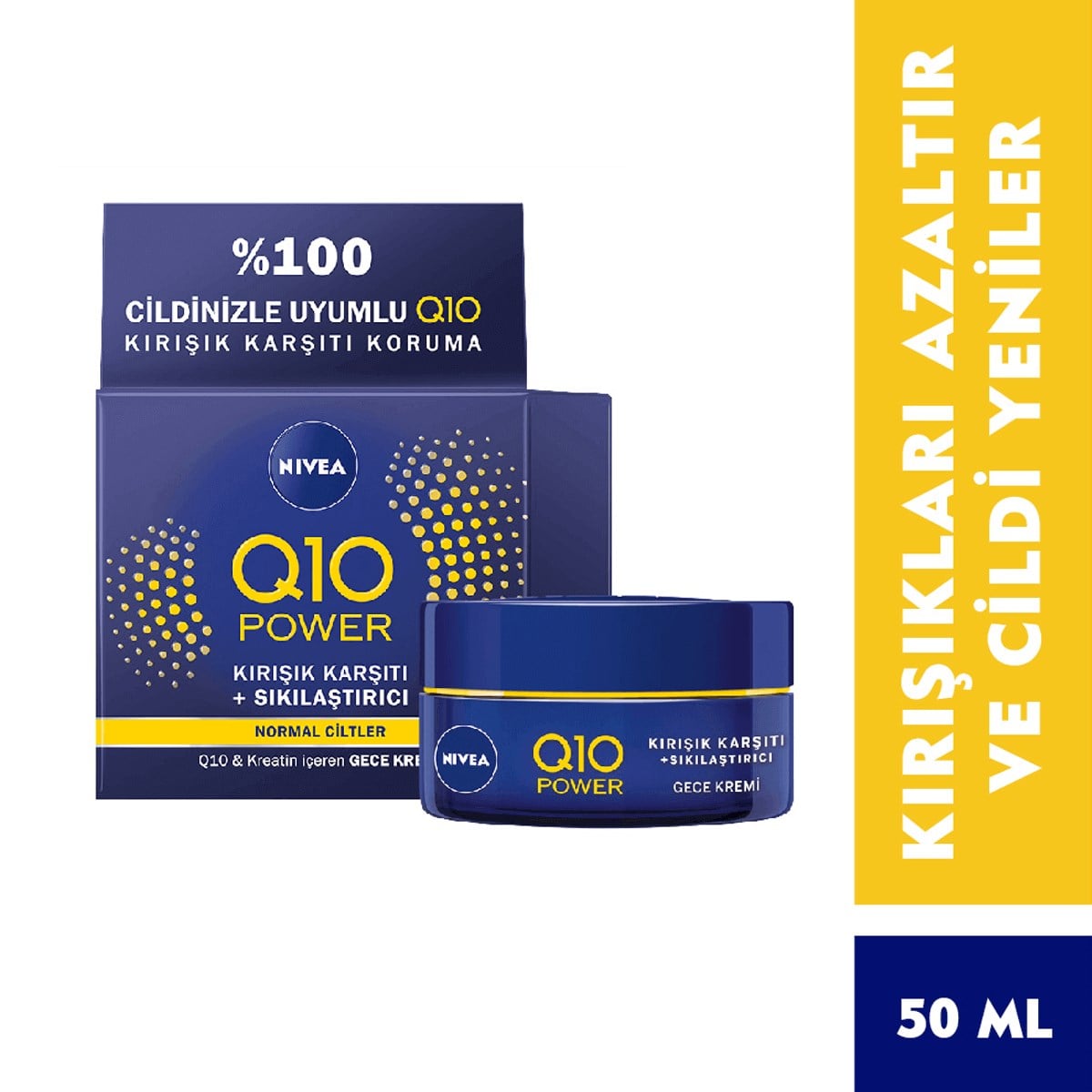 Nivea Q10 Gece Bakım Kremi 50 ml