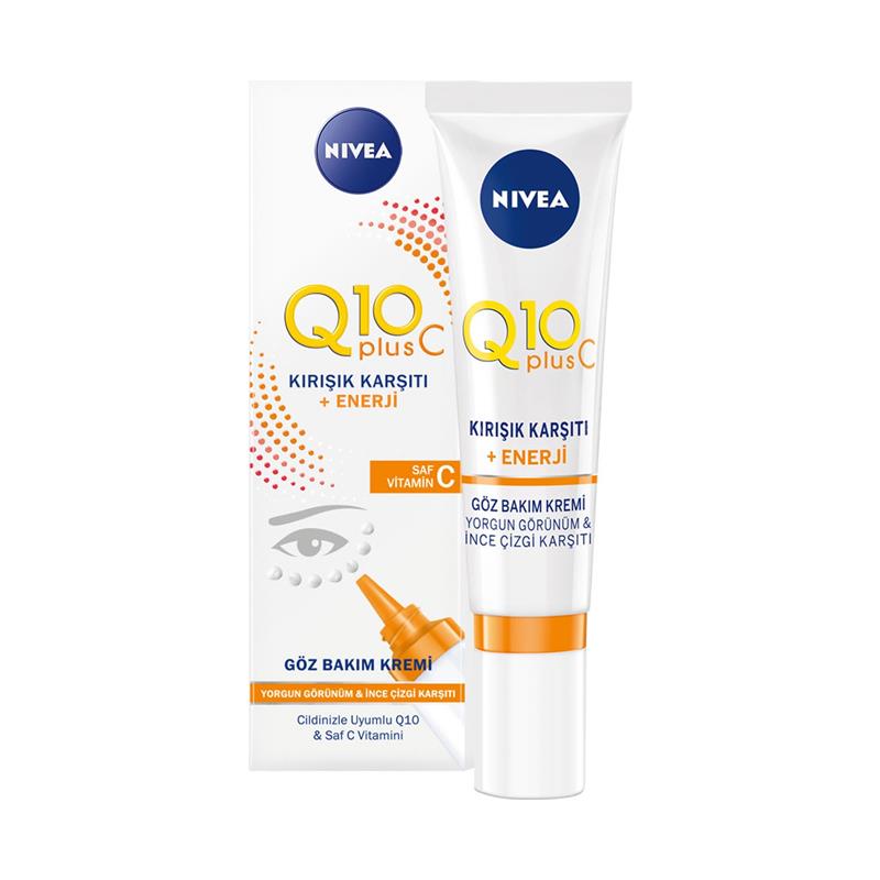 Nivea Q10 Plus C Enerji Kırışık Karşıtı Göz Kremi 15 ml