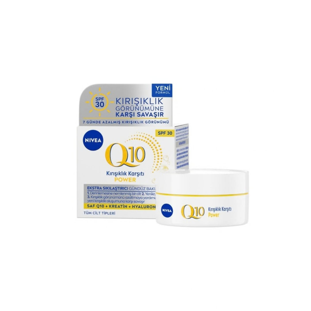 Nivea Q10 Yüksek Güneş Koruyucu Gündüz Kremi Spf 30
