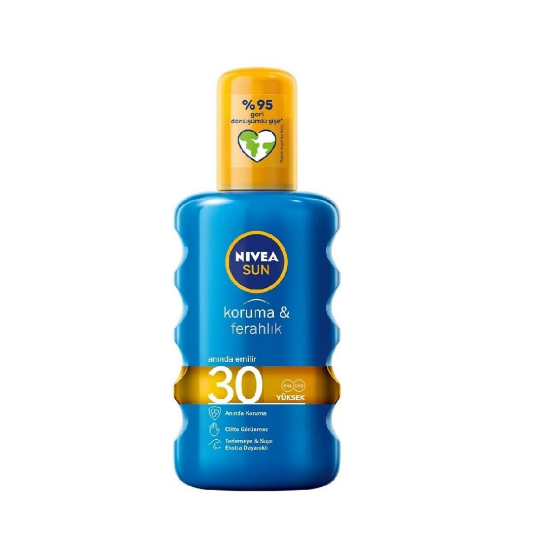 NIVEA SUN Koruma & Ferahlık Güneş Spreyi Spf30 200 ml