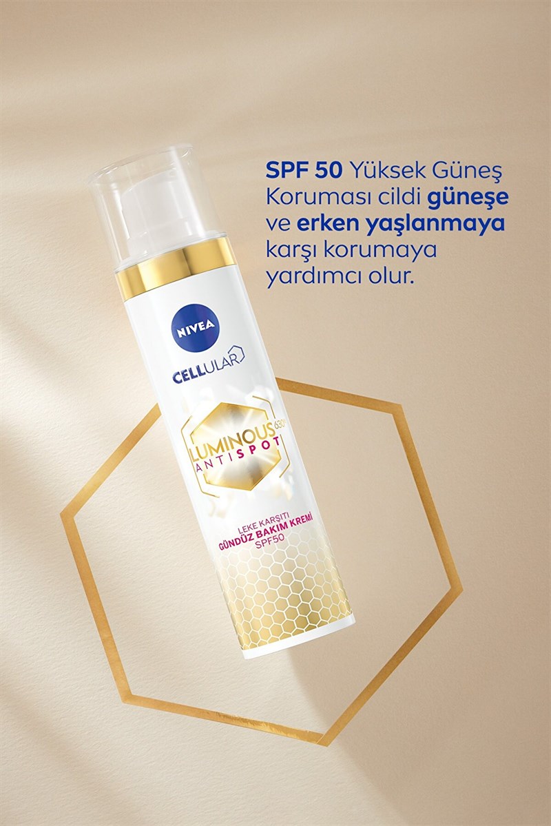 Nivea Visage Luminous630 Leke Karşıtı Gündüz Kremi Spf50 50 Ml
