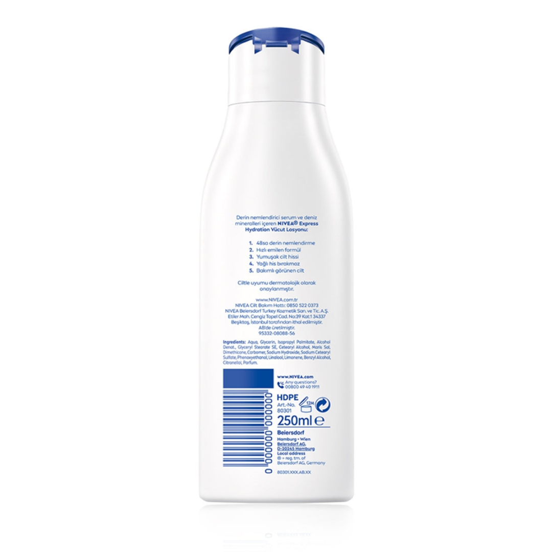 Nıvea Vucut Losyonu Exp. Hydratıon 250ml