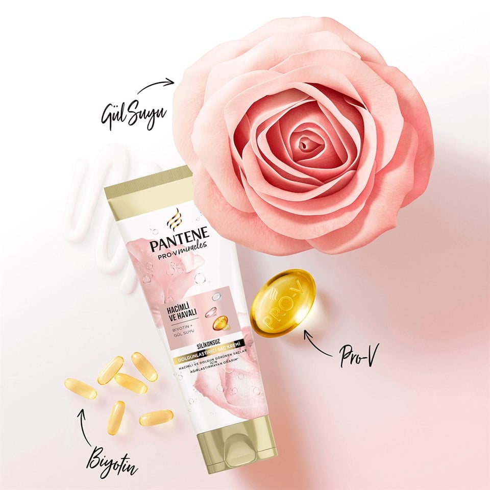 Pantene Pro-V Miracles Saç Kremi Purelift Rose Water 275 ml