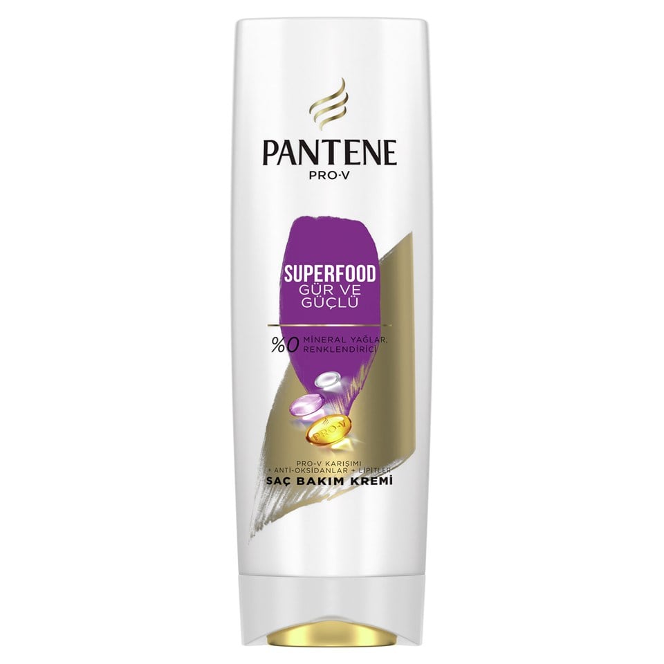 Pantene Superfood 470 ml Saç Bakım Kremi