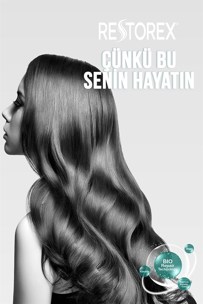 Restorex Şampuan Keratin Argan Özlü Onarıcı Bakım Etkili 500 ml