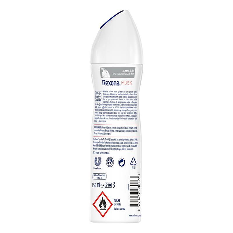 Rexona Musk Deodorant Sprey 150 ml