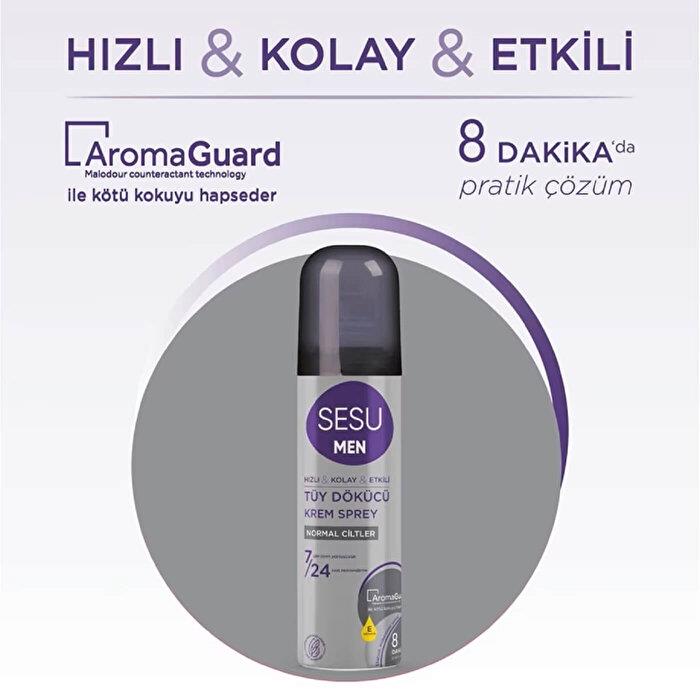 Sesu Tüy Dökücü Sprey Normal Ciltler 150 ml