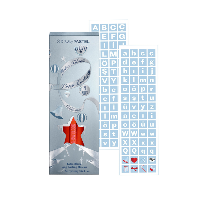 SHOW BY PASTEL SHOW YOUR LOOK 24H LONG LASTING VOLUME MASCARA NEW YEAR CONCEPT