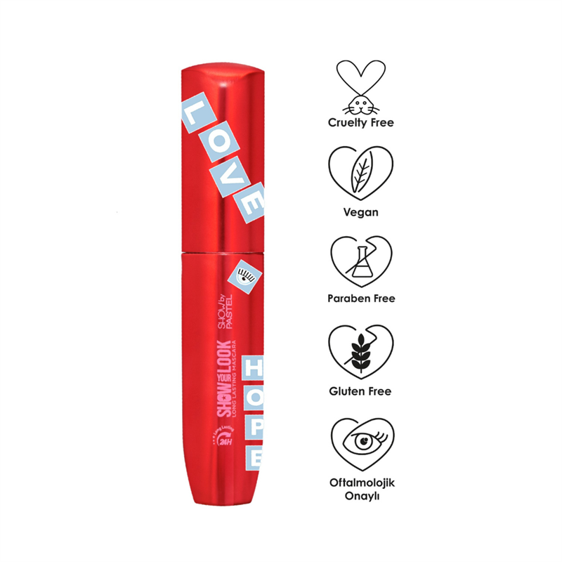 SHOW BY PASTEL SHOW YOUR LOOK 24H LONG LASTING VOLUME MASCARA NEW YEAR CONCEPT