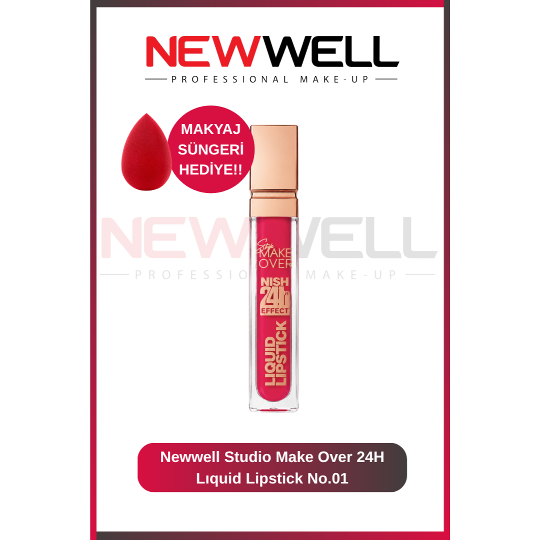 Studio Make Over 24H Lıquid Lipstick No.01