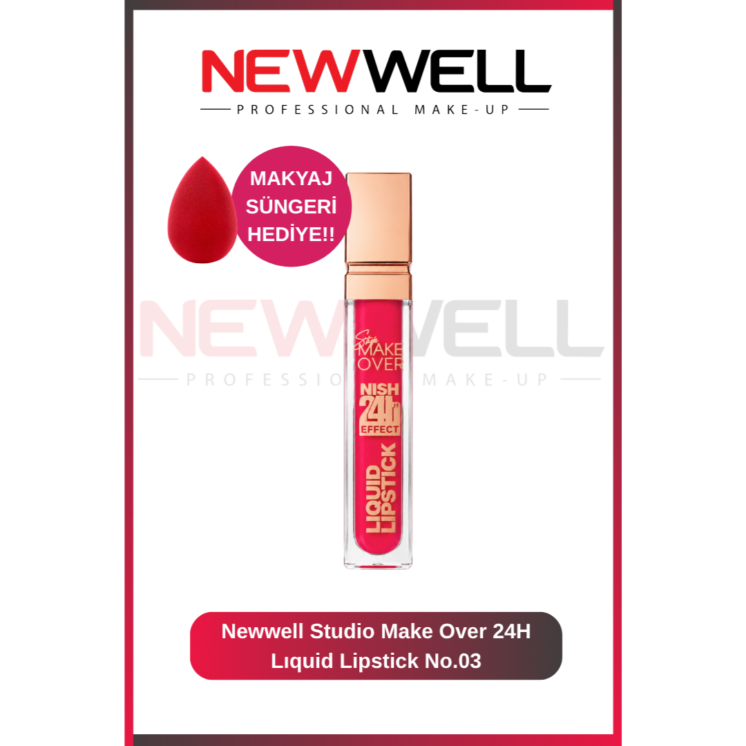 Studio Make Over 24H Lıquid Lipstick No.03