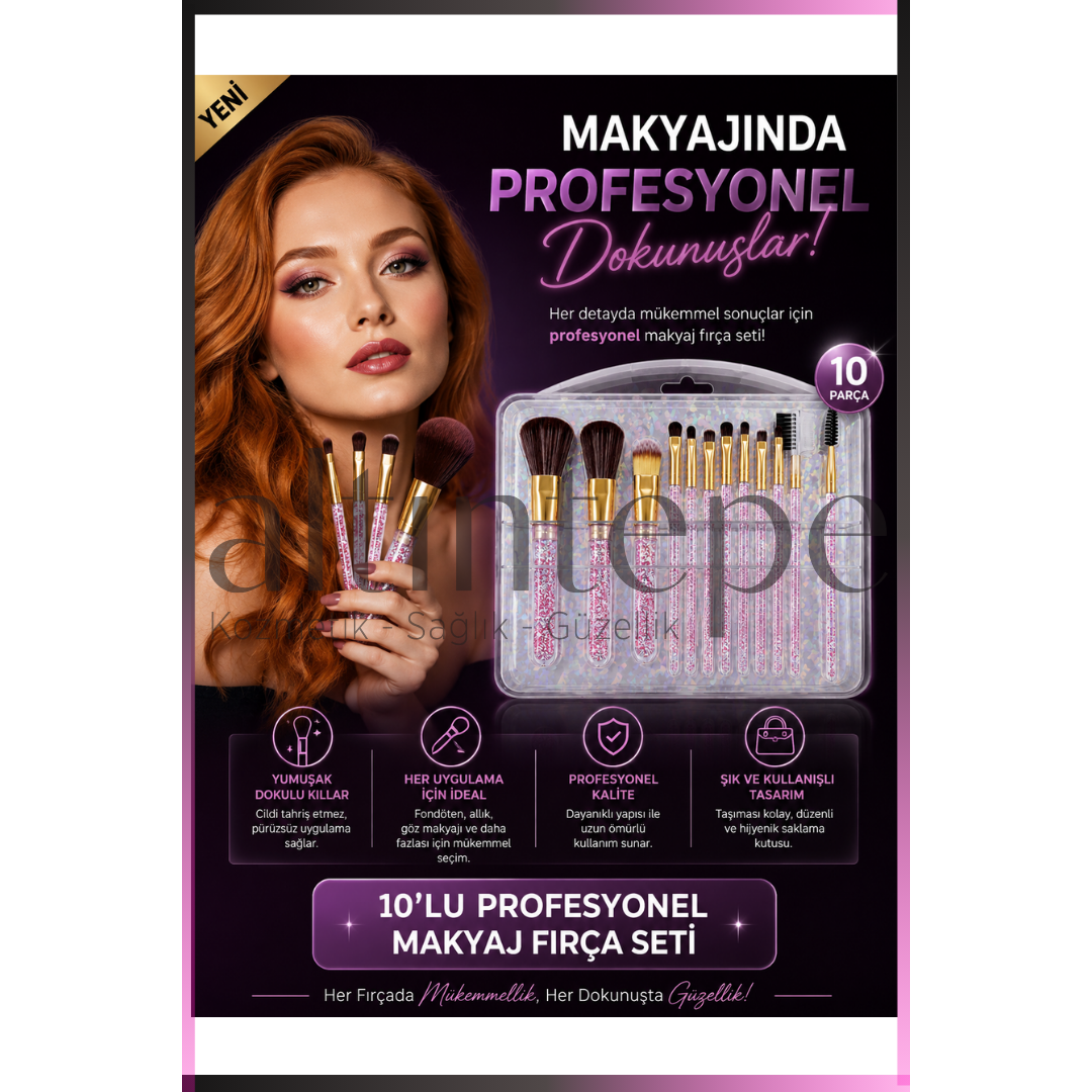 Sweet Beauty 12''li Makeup Brush