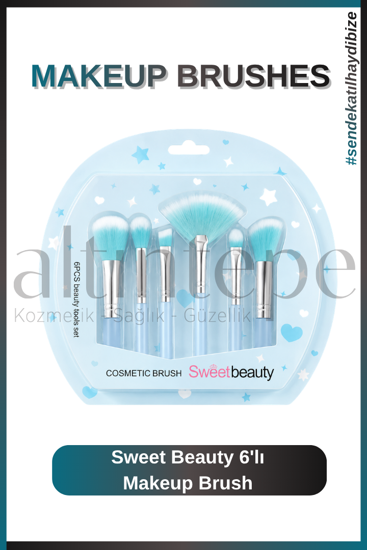 Sweet Beauty 6''lı Makeup Brush
