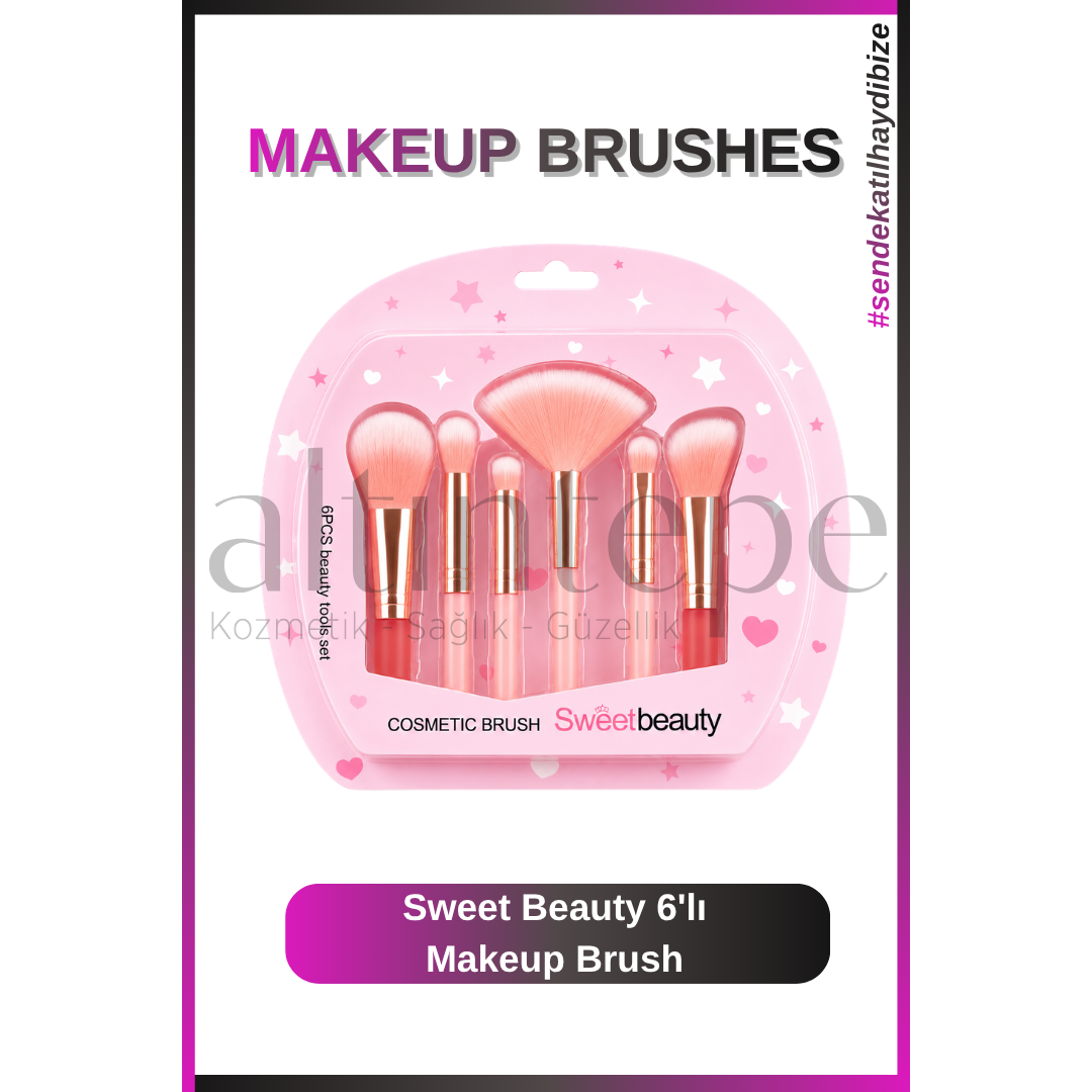 Sweet Beauty 6''lı Makeup Brush