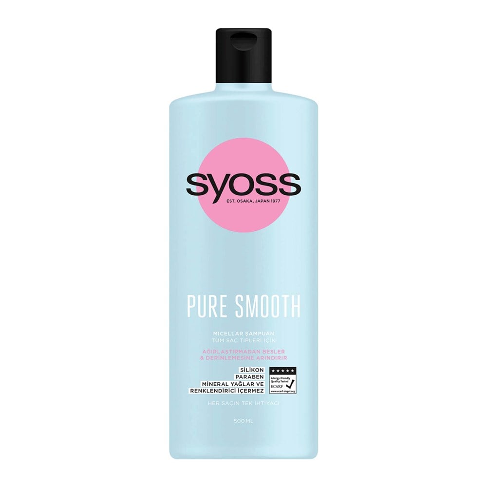 Syoss Pure Micellar Şampuan 500 ml