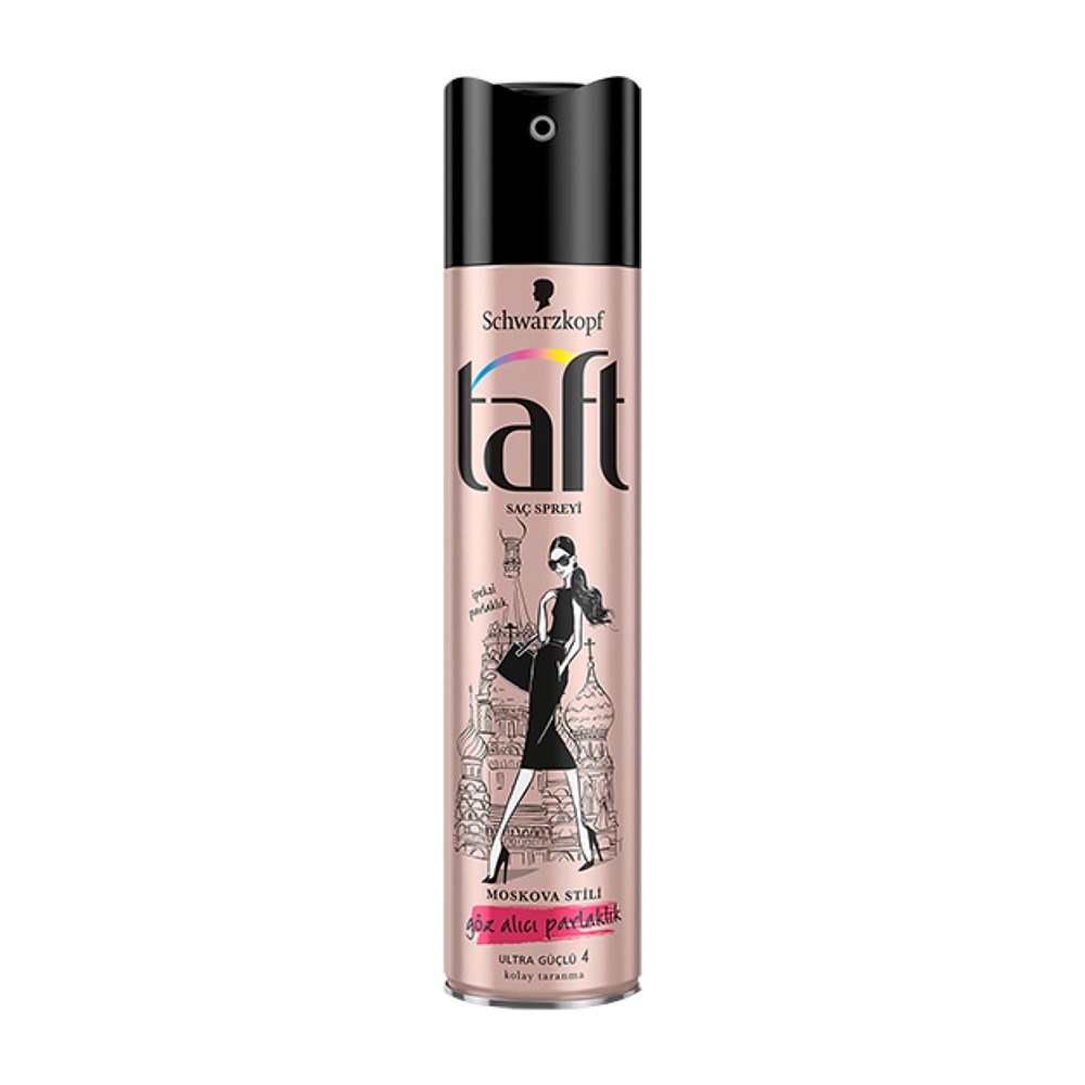 Taft Saç Spreyi Moskova Stili Göz Alıcı Parlaklık 250 ml