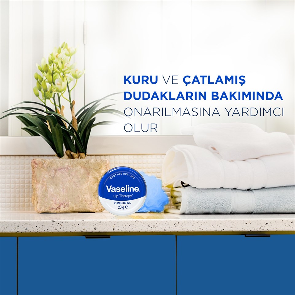 Vaseline Dudak Nemlendirici Orijinal 20 g