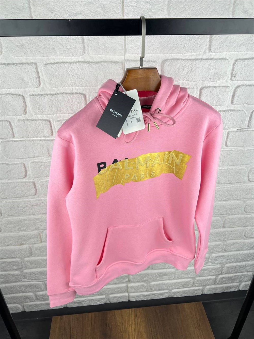 BALMAİN PEMBE SWEATSHİRT 