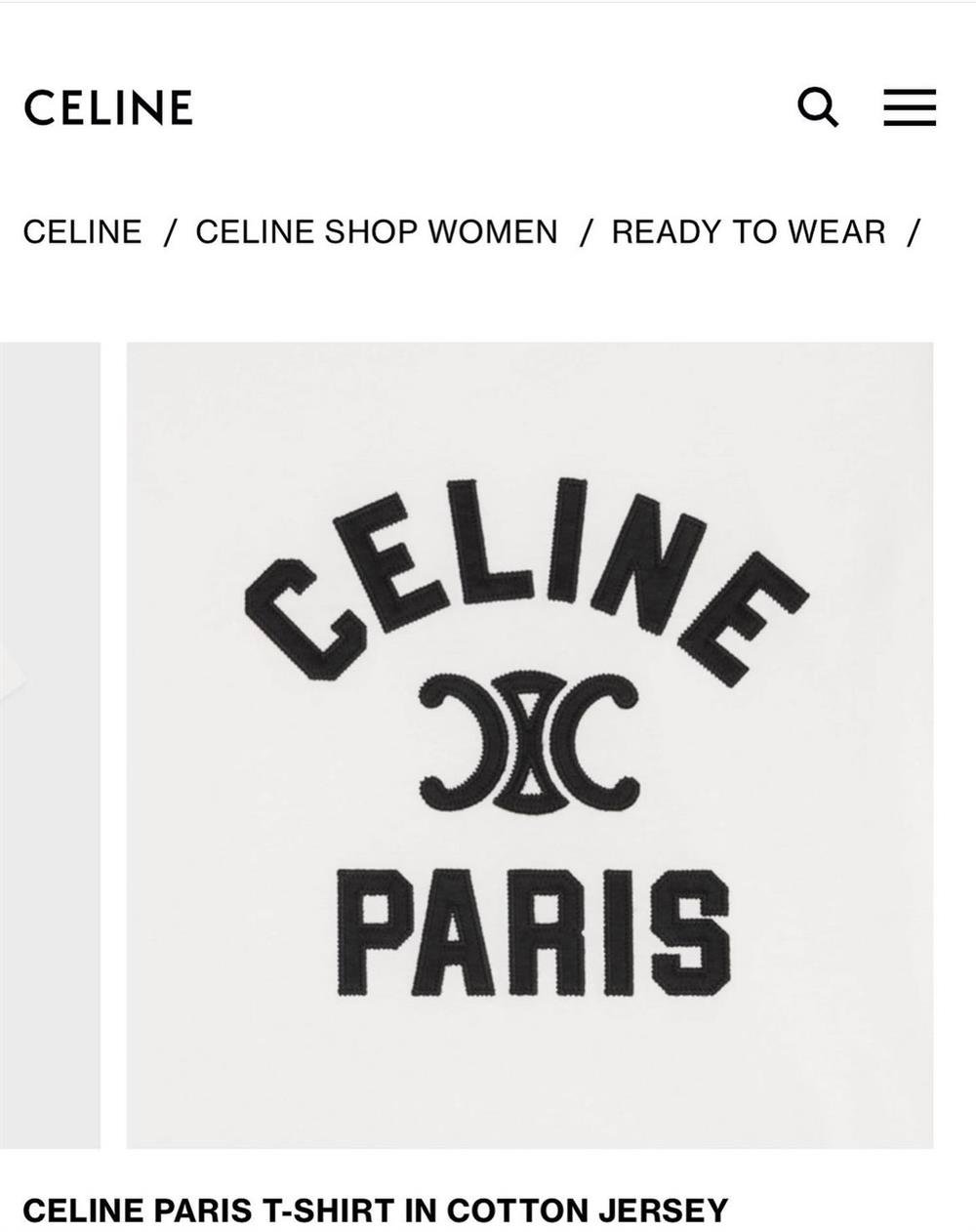 CELİNE BEYAZ TSHİRT 