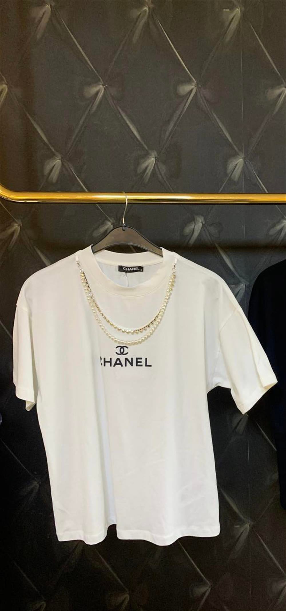 CHANEL BEYAZ TSHİRT 