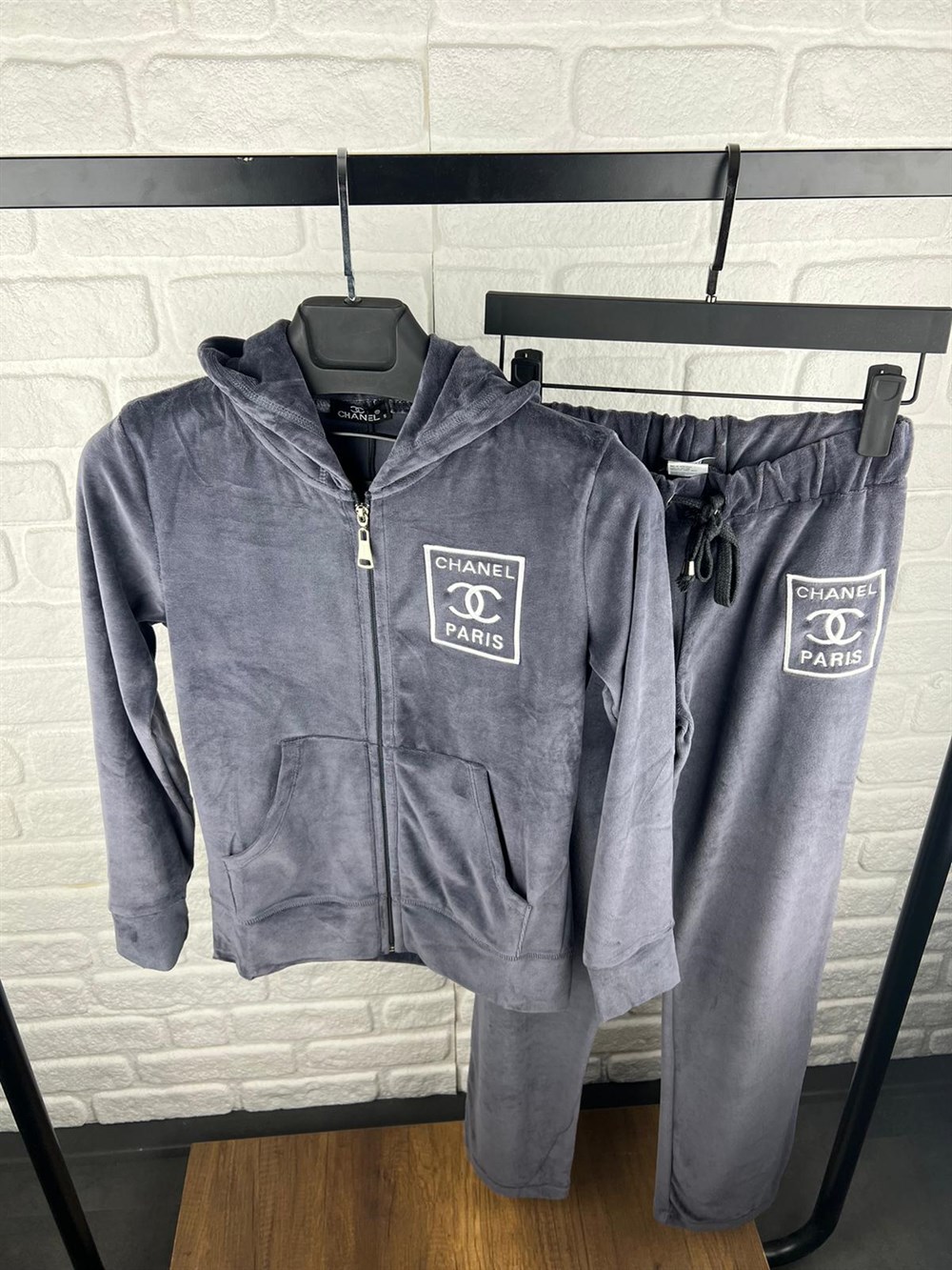 CHANEL GRİ TAKIM 