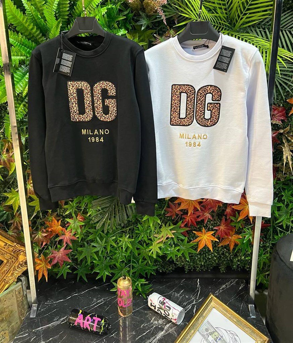 DG SİYAH SWEATSHİRT 