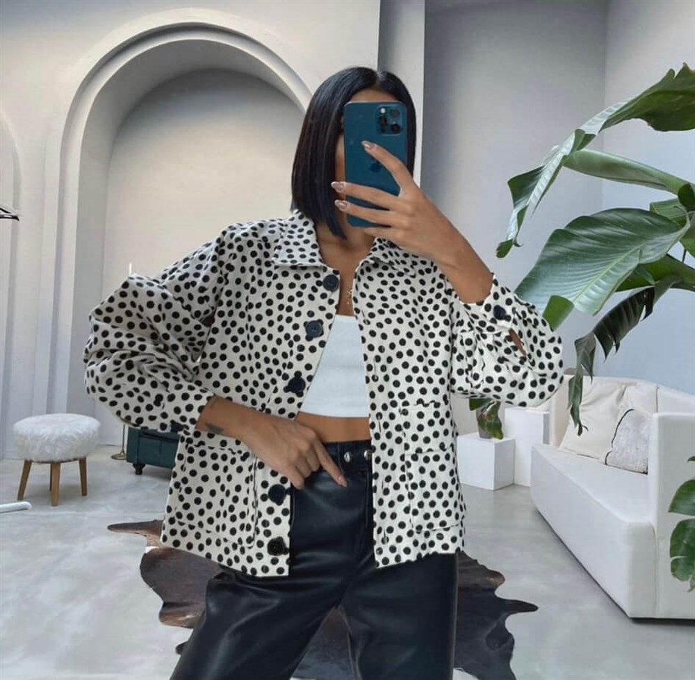 Gabardin Bomber Ceket