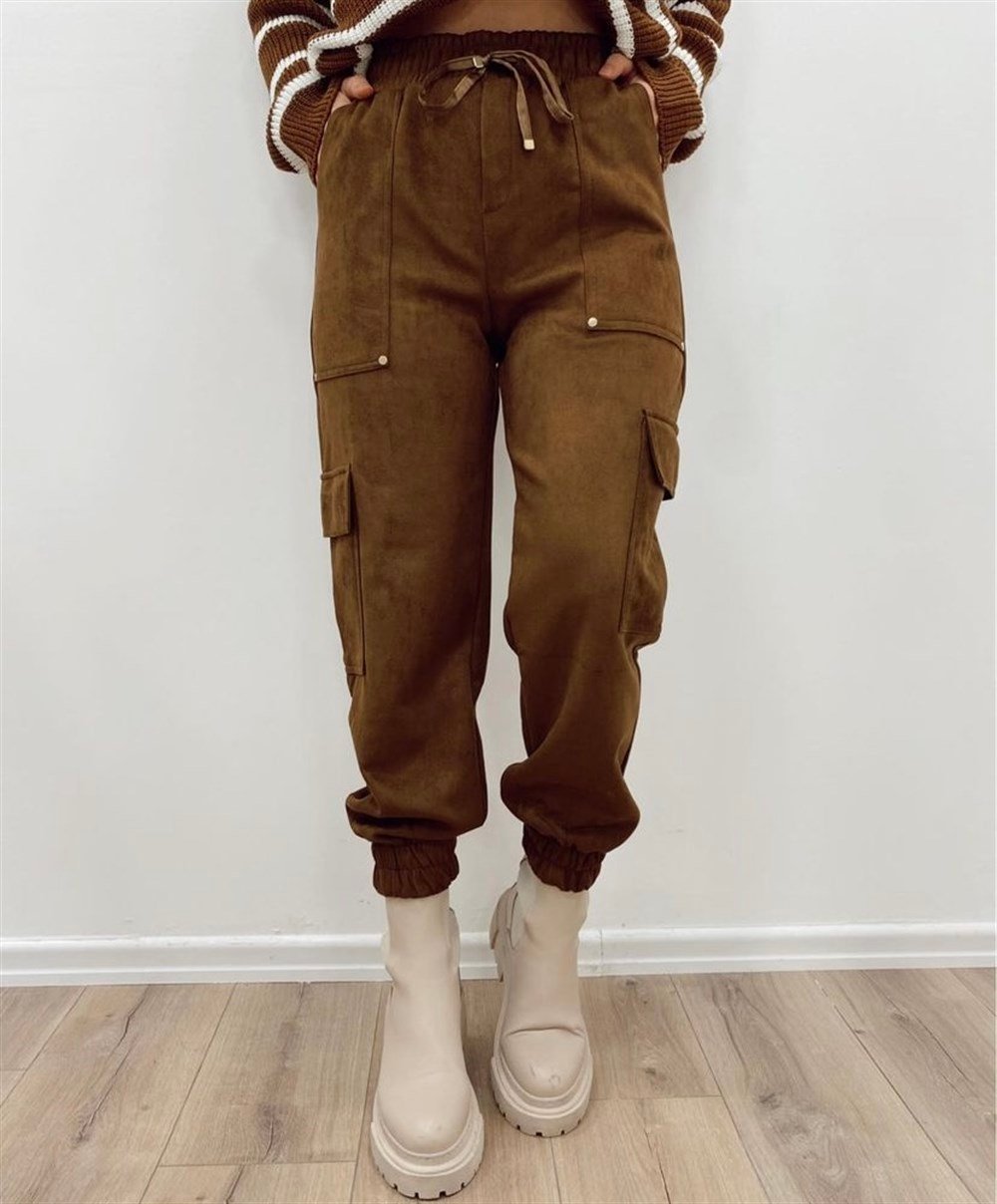 KAHVE KARGO PANTOLON