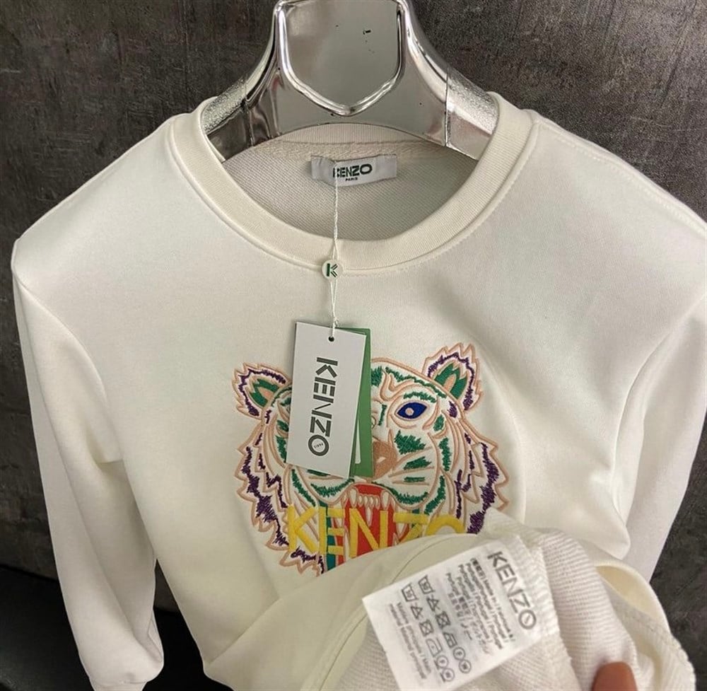 KENZO BEYAZ SWEATSHİRT 