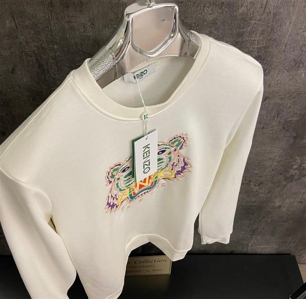 KENZO BEYAZ SWEATSHİRT 
