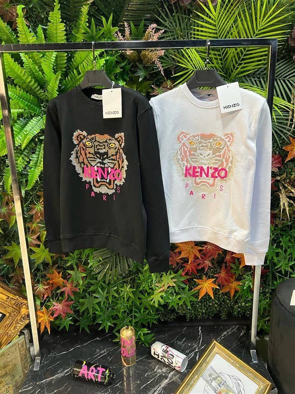 KENZO BEYAZSWEATSHİRT 