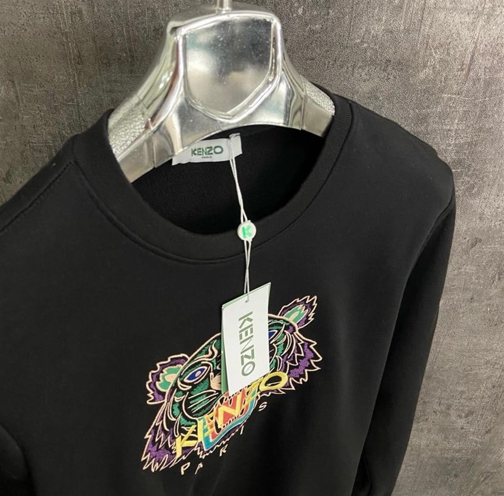 KENZO SİYAH SWEATSHİRT 