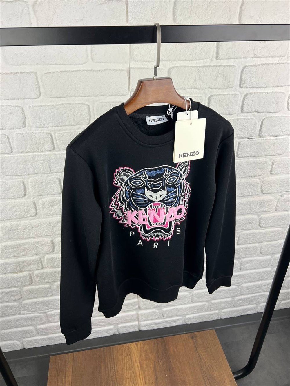 KENZO SİYAH SWEATSHİRT 