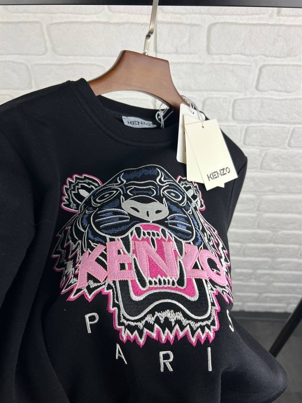 KENZO SİYAH SWEATSHİRT 