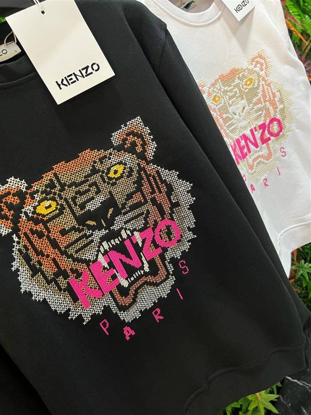 KENZO SİYAH SWEATSHİRT 