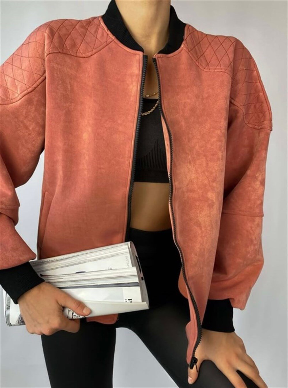 Kiremit Bomber Ceket